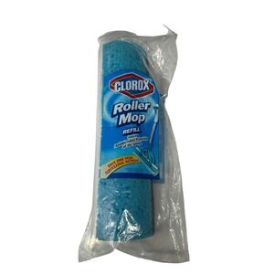 Clorox Roller Mop Refill Blue Antimicrobial Sponge Head New in Package